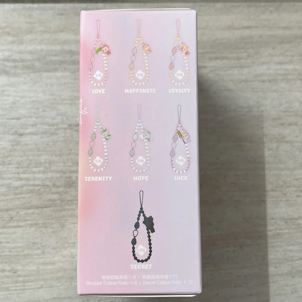 THE MONSTERS AUTHENTIC Big Into Energy Labubu Phone Charm Blind Box